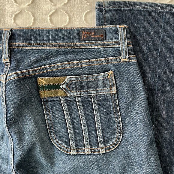 Citizens Of Humanity Women’s Low Rise Stretch Bootcut Jeans Size 29 - Picture 4 of 15